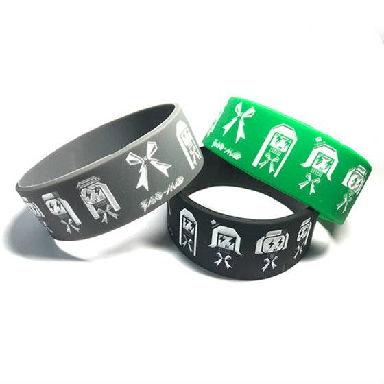 BAND-MAID 'Character' Rubber Bracelet (WORLD DOMINATION) - BAND-MAID Shop