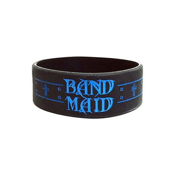 BAND-MAID Rubber Bracelet - Blue - BAND-MAID Shop