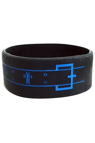BAND-MAID Rubber Bracelet - Blue - BAND-MAID Shop