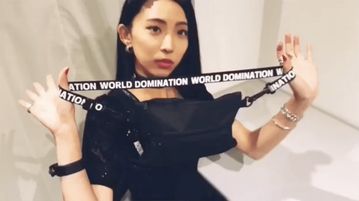 BAND-MAID WORLD DOMINATION Shoulder Bag (Sacoche) - BAND-MAID Shop