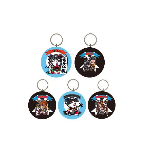 RANDOM WDBM KEY HOLDER (Set of 2) - BAND-MAID Shop