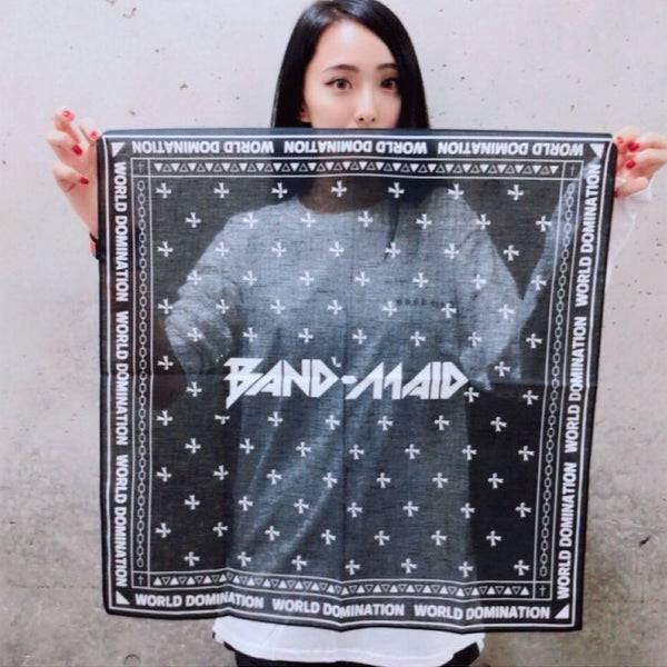 BAND-MAID WORLD DOMINATION TOUR Bandana - BAND-MAID Shop