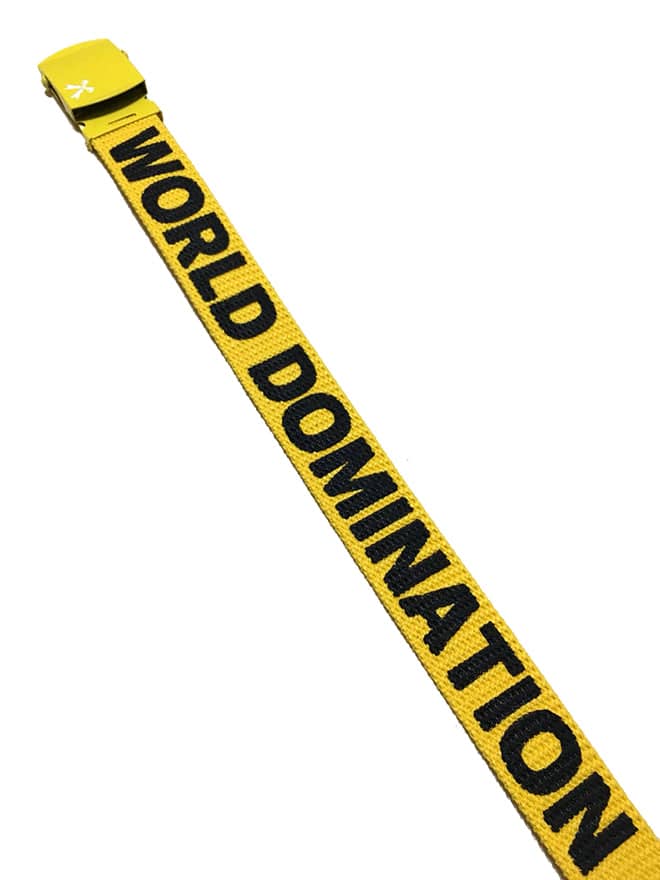 BAND-MAID WORLD DOMINATION TOUR Military 'GACHA' Belt - BAND-MAID Shop