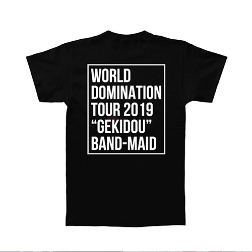 BAND-MAID GEKIDOU TOUR-T (BLACK x WHITE) - BAND-MAID Shop