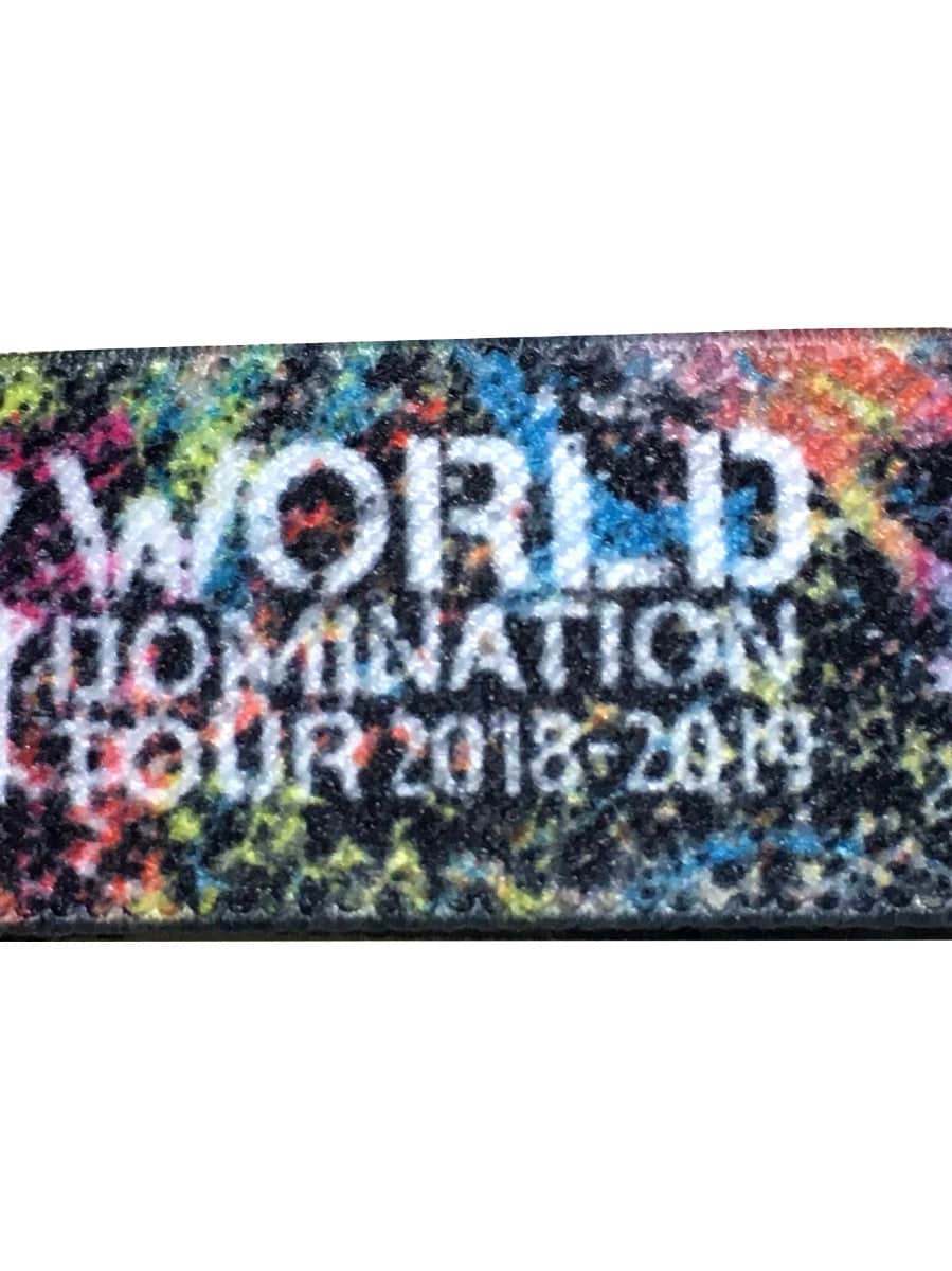 BAND-MAID WORLD DOMINATION TOUR Fabric Wristband - BAND-MAID Shop