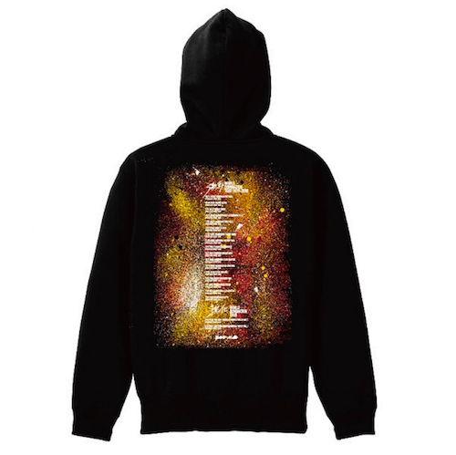 TOUR ZIP HOODY - Black - BAND-MAID Shop