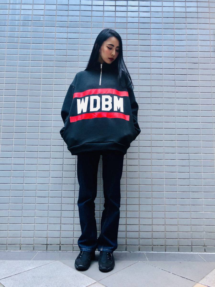 WDBM HALF ZIP BIG SWEAT - BAND-MAID Shop