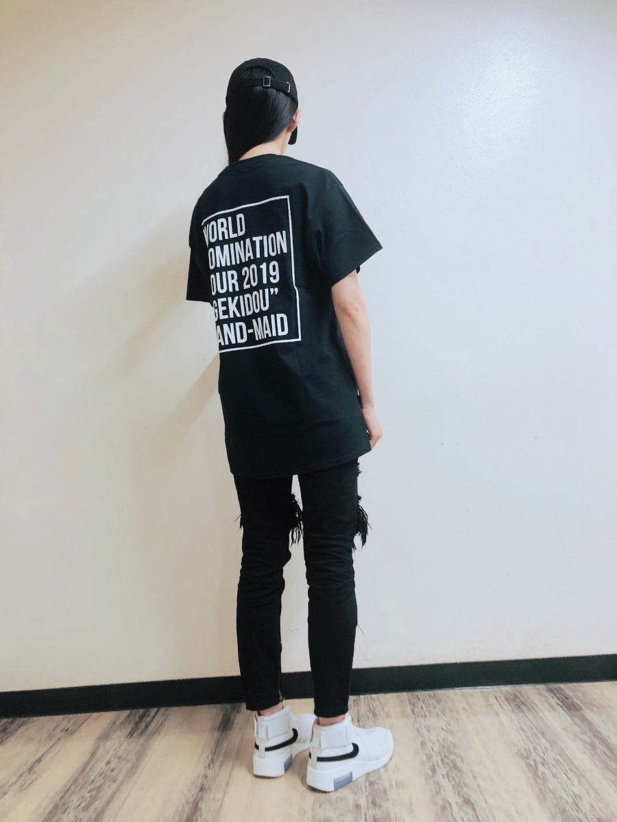 BAND-MAID GEKIDOU TOUR-T (BLACK x WHITE) - BAND-MAID Shop