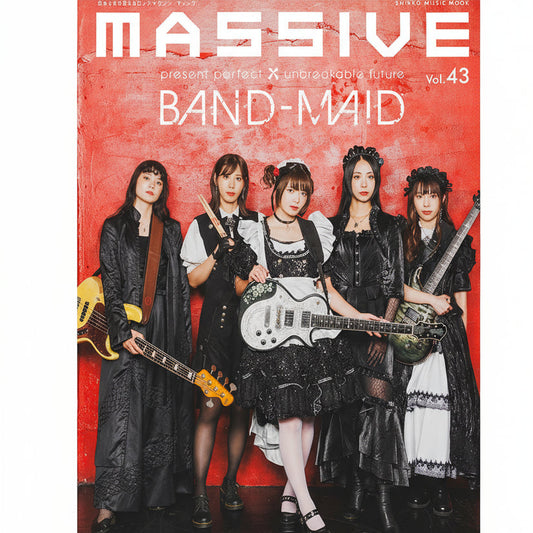 BAND-MAID - MASSIVE Vol. 43 Magazine Mook Book