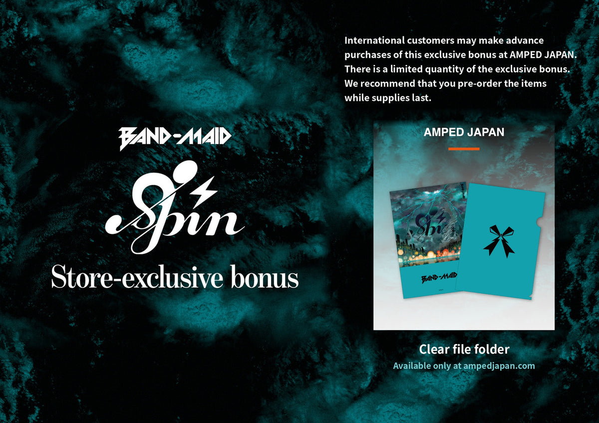 BAND-MAID - SPIN - First Press Limited Edition [CD + Blu-ray]