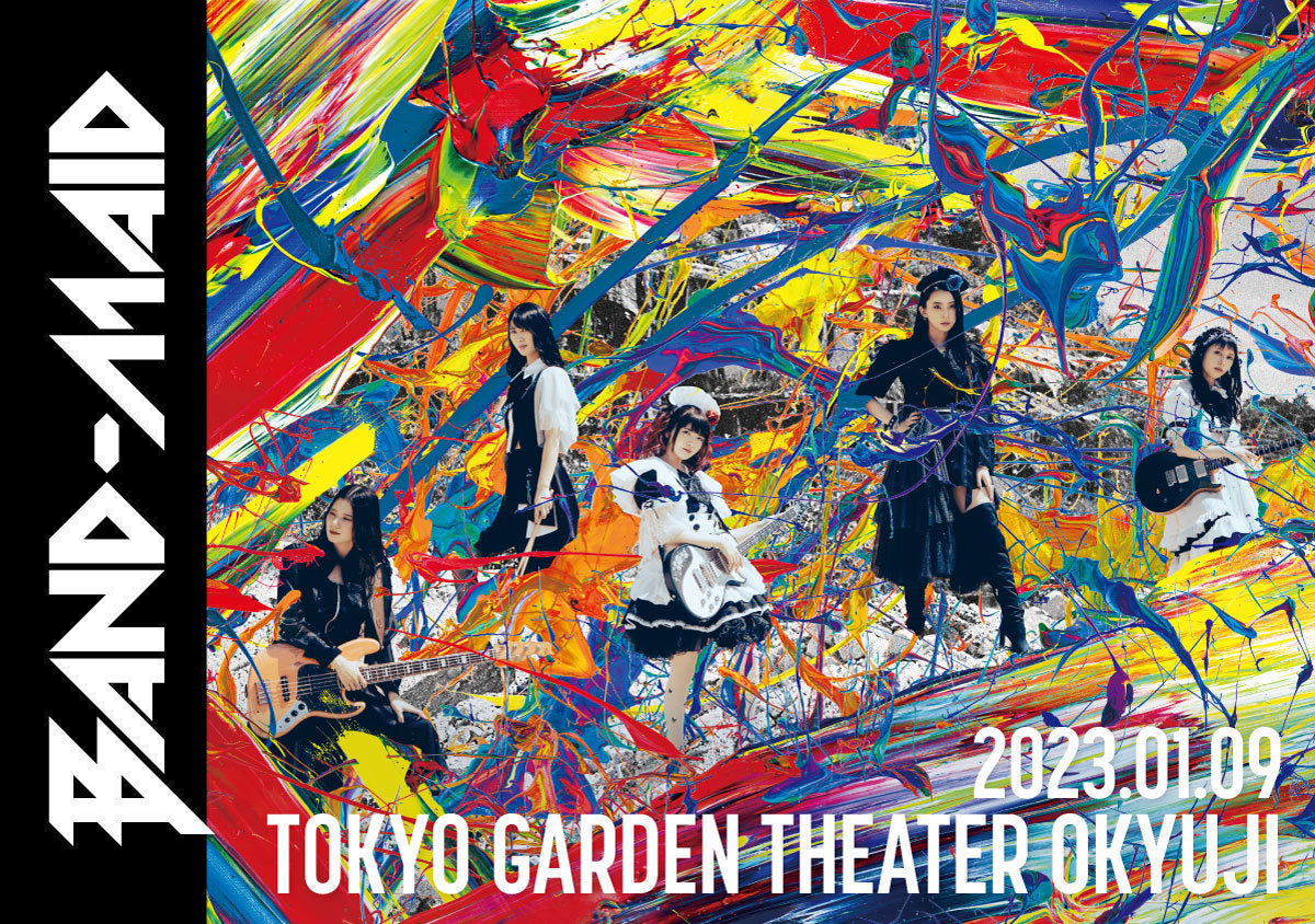 BAND-MAID Tokyo Garden Theater Okyuji (Jan. 9, 2023) [Blu-ray] Regular Edition