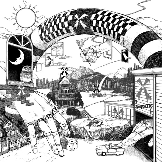Cover art for BAND-MAID's ENERGETIC CD, Blu-ray and CD Cover