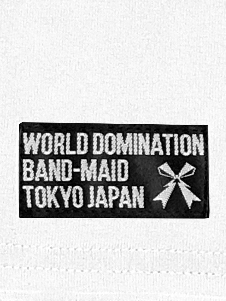 BAND-MAID Bubble Long Sleeve Tee - White - BAND-MAID Shop