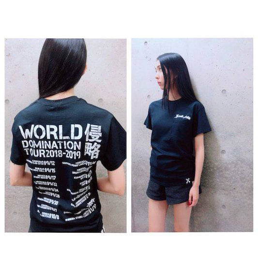 BAND-MAID WORLD DOMINATION JAPAN TOUR Pocket Tee - BAND-MAID Shop