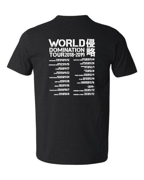 BAND-MAID WORLD DOMINATION JAPAN TOUR Pocket Tee - BAND-MAID Shop