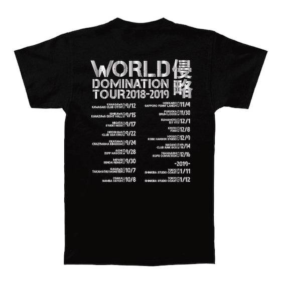 BAND-MAID WORLD DOMINATION TOUR Pocket Tee - BAND-MAID Shop