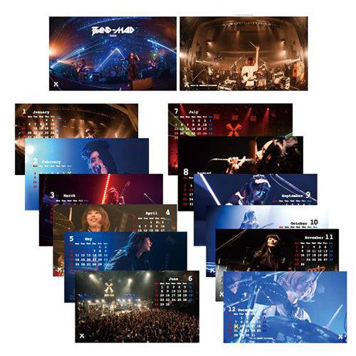 2020 DESK CALENDAR - BAND-MAID Shop