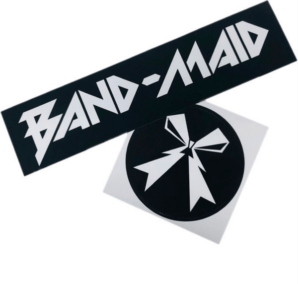 BAND-MAID Sticker Set (Logo & Symbol) – AMPED JAPAN Shop