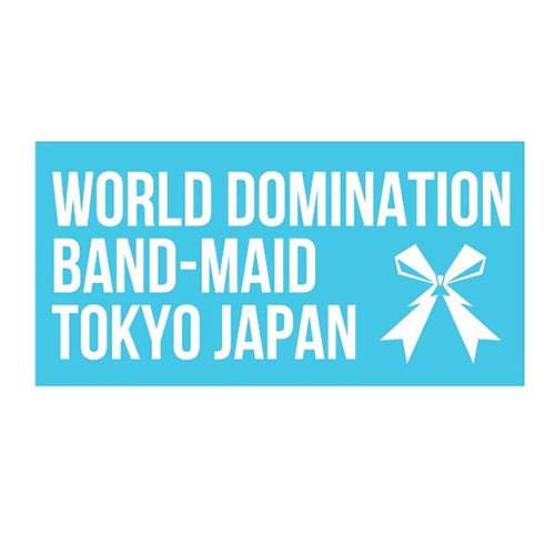 WDBM BATH TOWEL (L. Blue) - BAND-MAID Shop