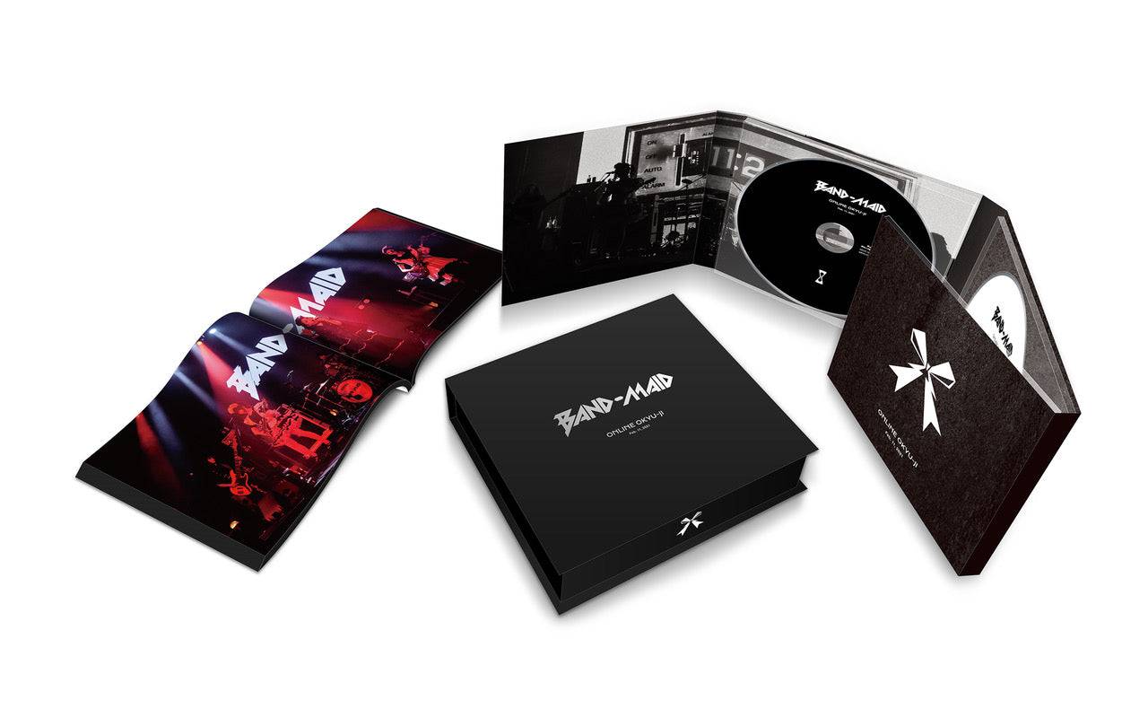 BAND-MAID ONLINE OKYU-JI (Feb. 11, 2021) [2 Blu-ray + CD + PHOTOBOOK] ONE-TIME-ONLY EDITION - BAND-MAID Shop