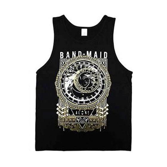 BAND-MAID Alone Tank Top (DOCAN! Design) - Black - BAND-MAID Shop