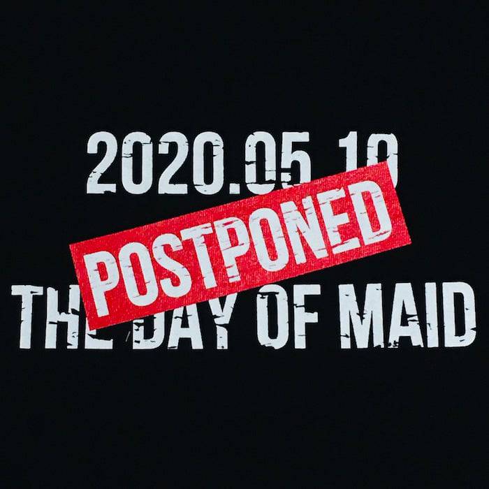 BAND-MAID POSTPONED Tee - BAND-MAID Shop