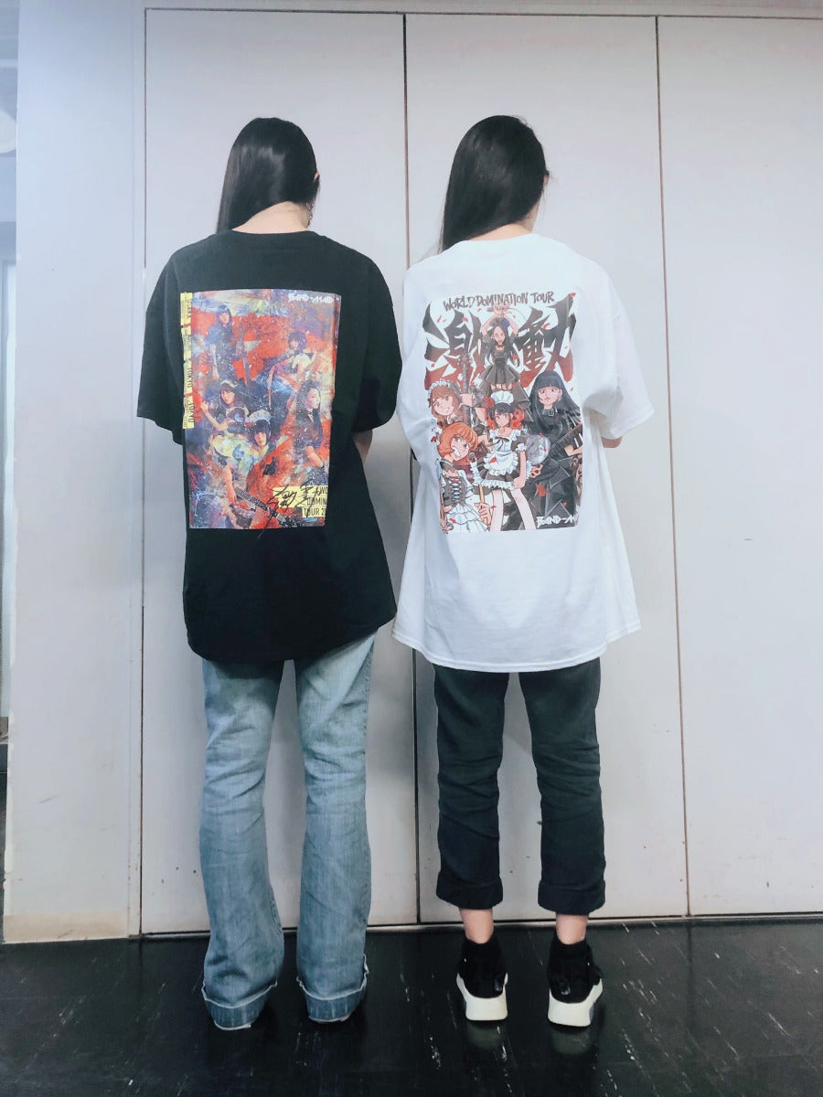 BAND-MAID GEKIDOU ANIME-T (BLACK) - BAND-MAID Shop