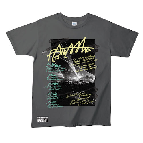 BAND-MAID NEW MESSAGE-T designed by YUH TAKUNO x SAIKI - BAND-MAID Shop